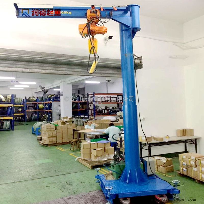 潤德3電腦簡易懸臂吊 高效靈活，輕松駕馭1噸負載